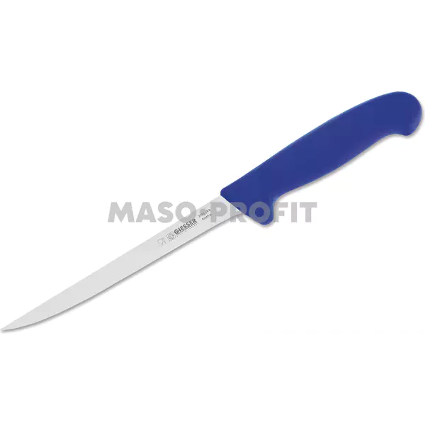 Giesser Nůž filetovací na ryby G 2285 18cm modrý