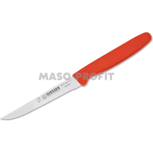 Giesser Nůž steakový G8725 11cm červený