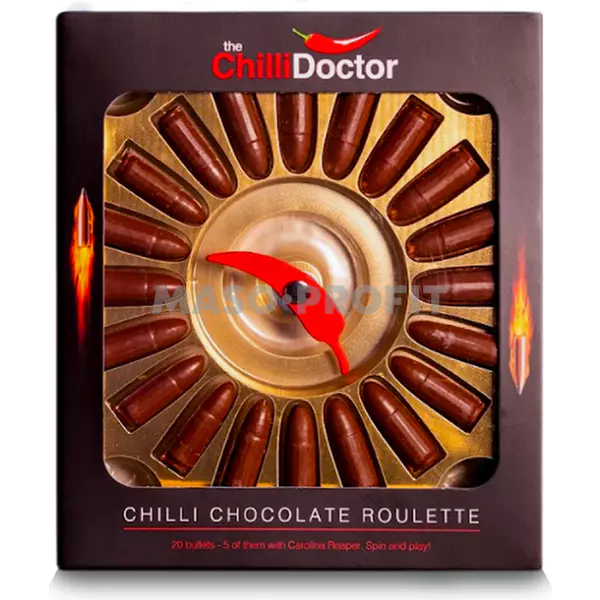 The Chilli Doctor Chilli čokoládová ruleta - hra na párty