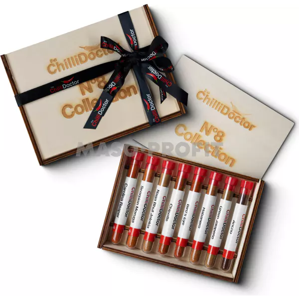 The Chilli Doctor No 8 Collection - dárková sada chilli prášků