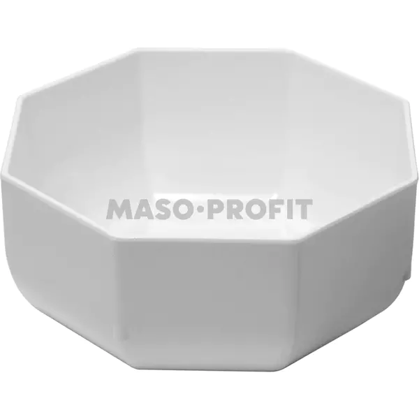 Miska melamin W1530 bílá (195x75 mm)