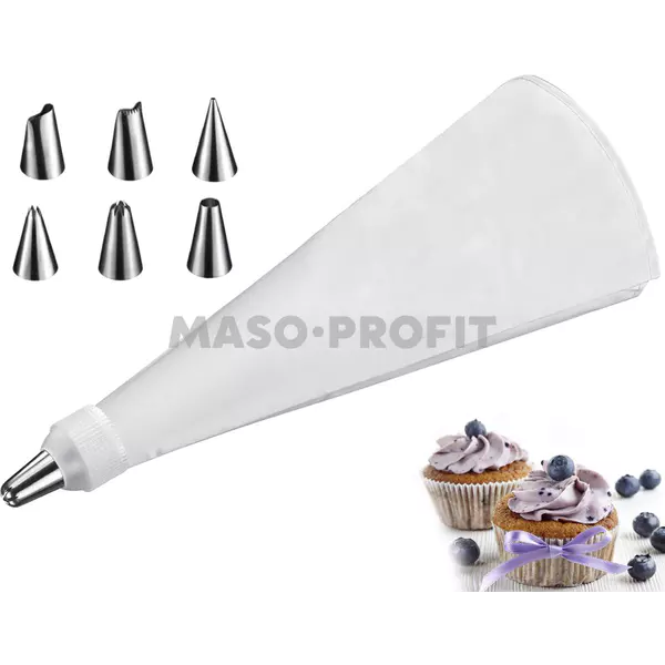 Westmark Sáček cukrářský 30cm + 6 špiček