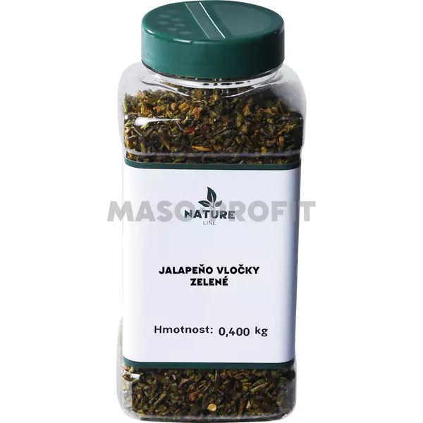 Nature line Jalapeňo vločky zelené 400 g dóza