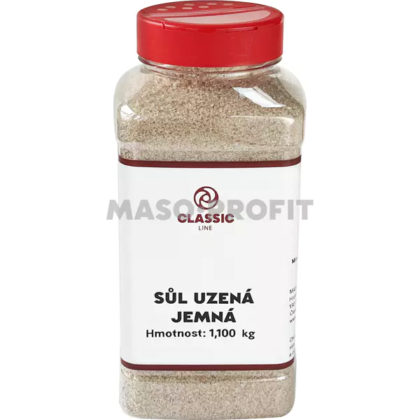 Classic line Sůl uzená jemná  1,1 kg dóza