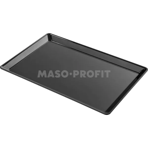 PricoPlex Tác černý 400x265x20mm PC, ABS