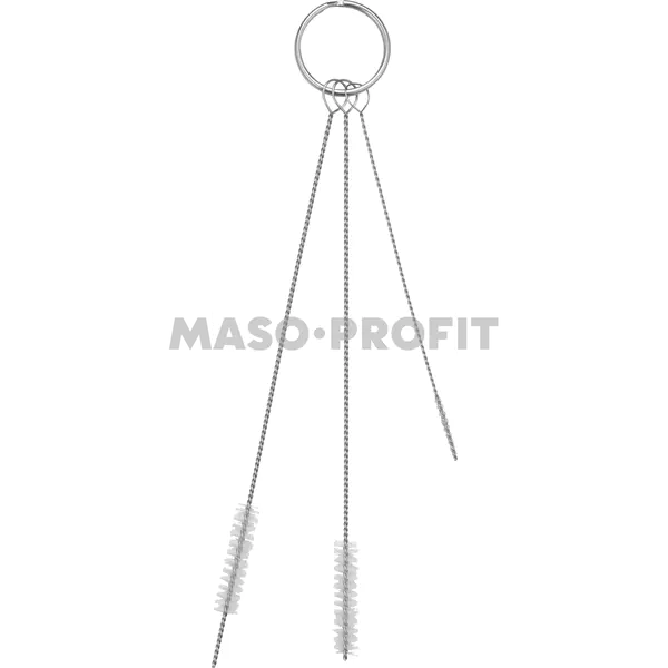 Vikan Sada kartáčků 3 ks průměr 2/5/6mm 53625
