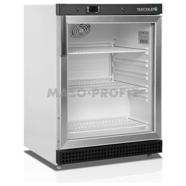 Tefcold Skříň chladící UR 200 G prosklené dveře, bílá