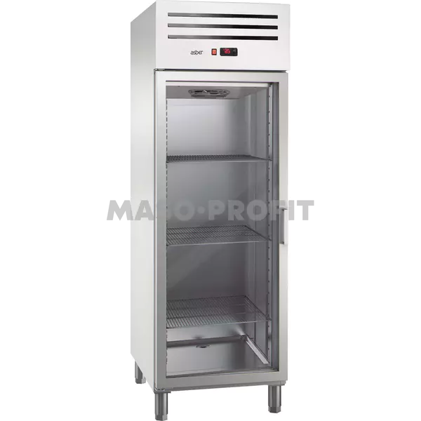 Asber Skříň chladící ECP-701 HC GD L GN 2/1  GLASS ECP-701 HC L GD