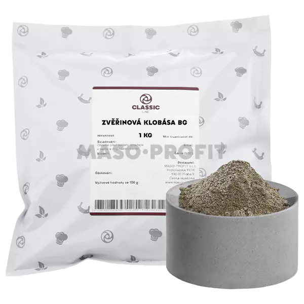 Classic line Směs kořenící - Zvěřinová klobása BG BF 1kg