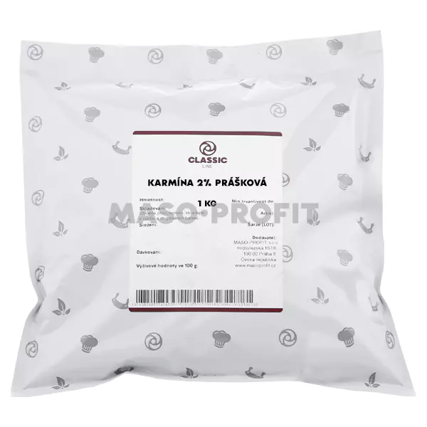 Classic line Karmína 2% prášková 1Kg