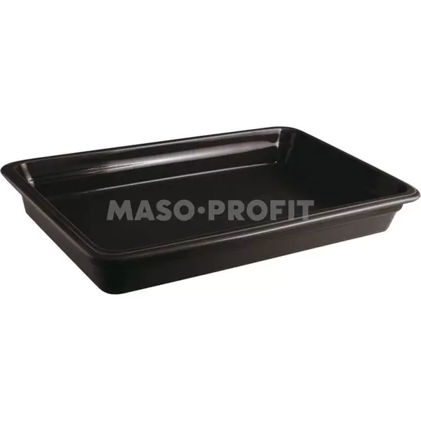 Paderno Gastronádoba GN 1/1-65 černá porcelán