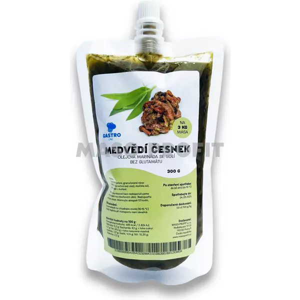 Gastro line Marináda - MEDVĚDÍ ČESNEK OG 300 g