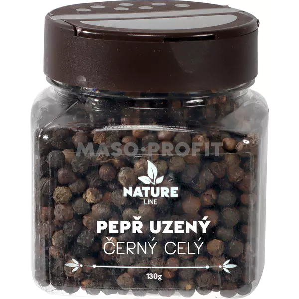 Nature line Pepř uzený černý celý 130 g dóza