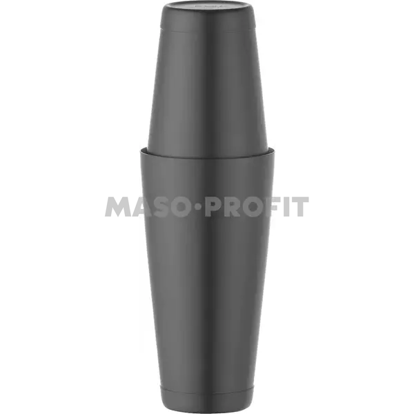 HENDI Šejkr Tin-on-Tin Boston, BarUp, 0,8L, Černá, ⌀90mm
