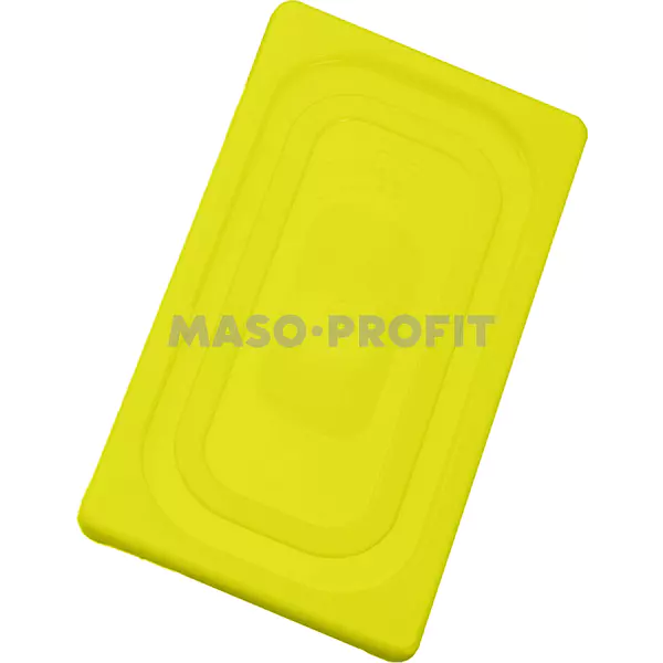 Gastronorm Víko GN 1/4 polypropylenové - žlutá