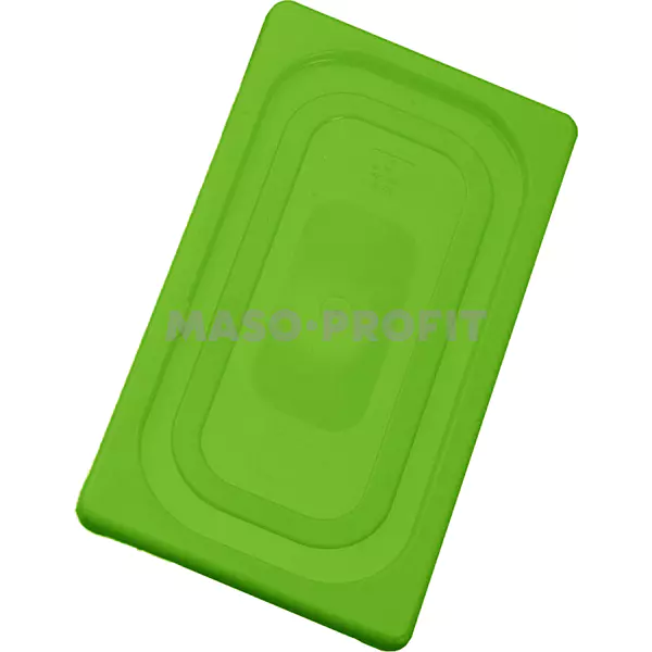 Gastronorm Víko GN 1/6 polypropylenové - zelená