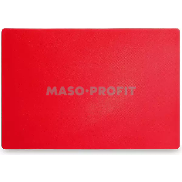 HENDI PE Krájecí prkénko 450x300x13 - červená