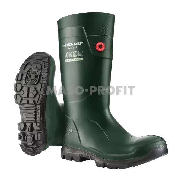 Dunlop Holínky pánské zeleno/černé 41 PUROFORT