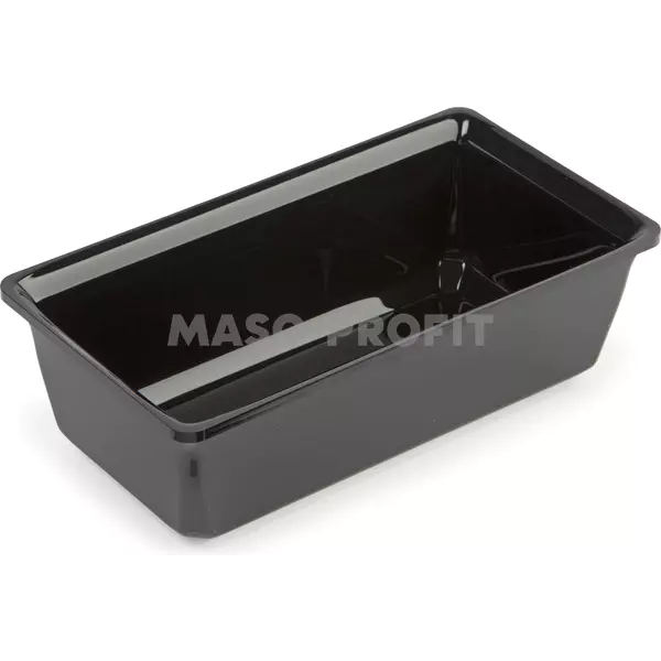 Miska PLEXI 265x144x85 černá