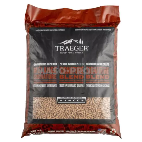 TRAEGER Dřevěné pelety FSC Signature blend 9kg