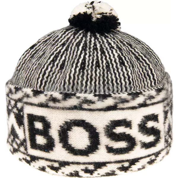 TONAK Čepice zmijovka BOSS, černá-smetanová
