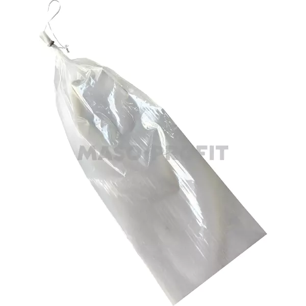 Obal na tlačenku/paštiku Multibar-LS transparent k. 120/50 přířez 50 cm klip+očko