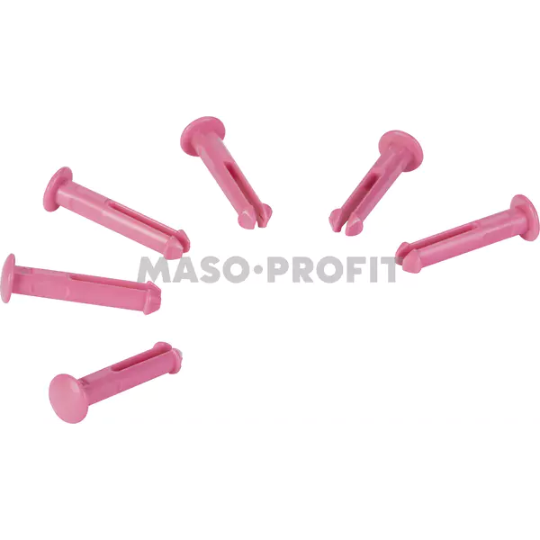 Vikan Sáda kolíků 6 ks, růžová 10011