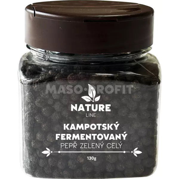 Nature line Pepř zelený kampotský fermentovaný 130 g dóza