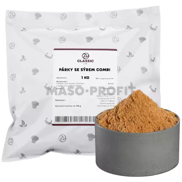 Classic line Směs kořenící - Párky se sýrem combi 1kg