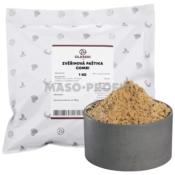 Classic line Směs kořenící - Zvěřinová paštika combi 1kg