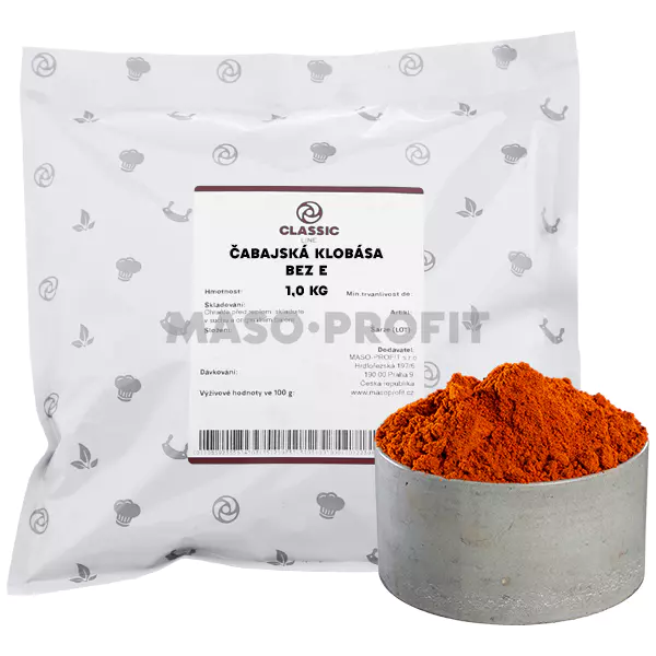 Classic line Směs kořenící - Čabajská klobása bez E 1Kg