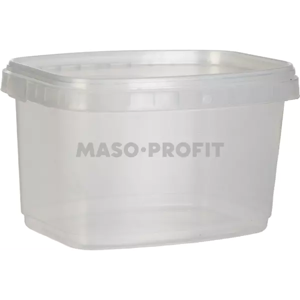 Kelímek + víčko PP 600ml čiré, pojistka
