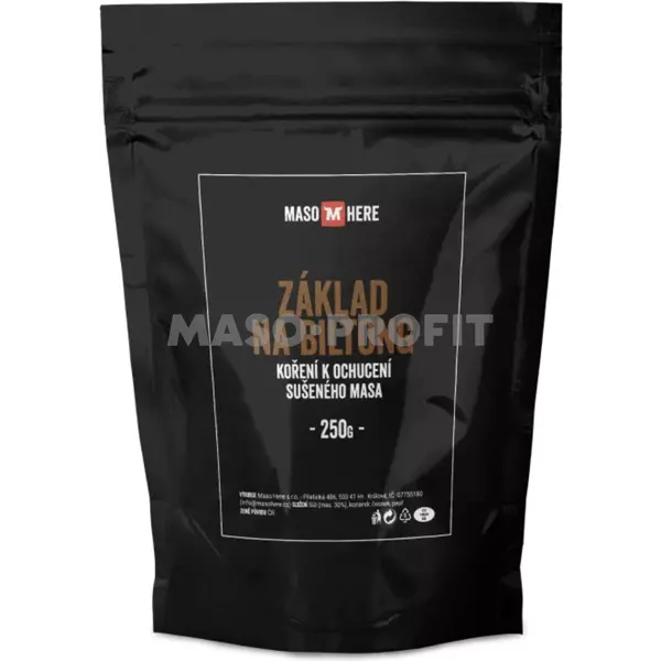 Maso Here Kořenící základ na biltong 250 g
