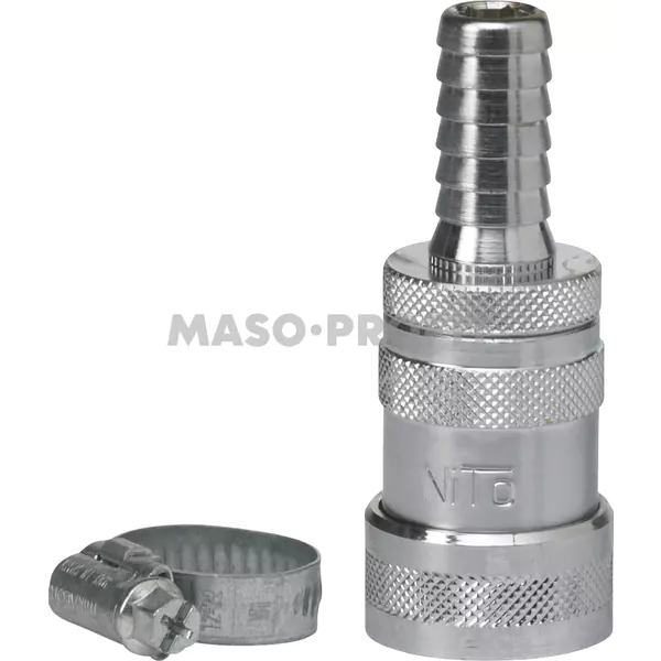 Vikan Rychlospojka na hadici 1/2"stop ventil 880703
