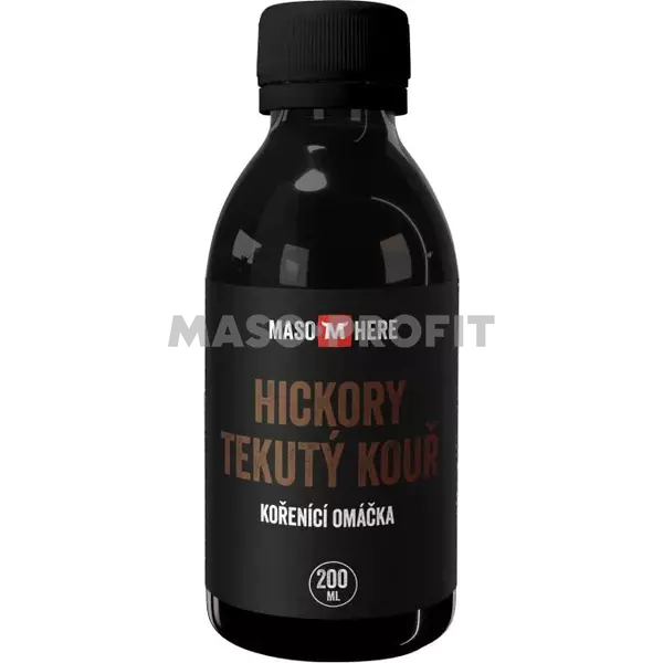 Maso Here Tekutý kouř Hickory 200 ml