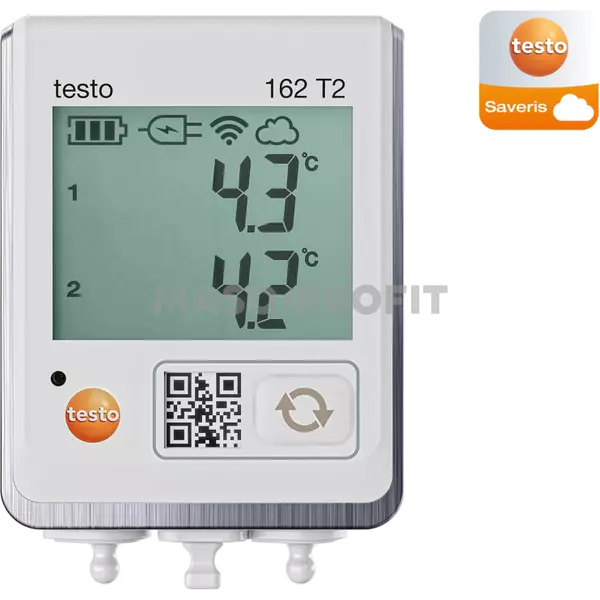 Testo Záznamník teploty 162 T2