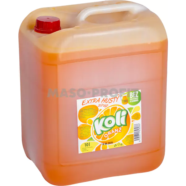 Sirup oranž 10l