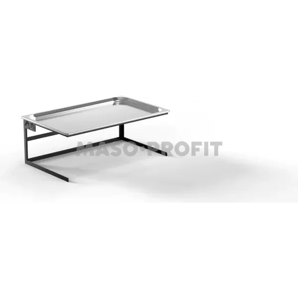 Stojan bufetový MOA Linea Minimal černý 1/1 H.200 + GN 1/1 H.20