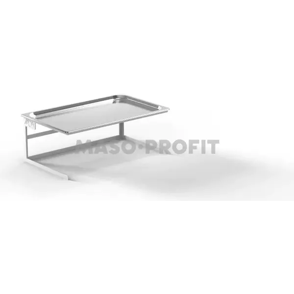 Stojan bufetový MOA Linea Minimal bílý 1/1 H.200 + GN 1/1 H.20