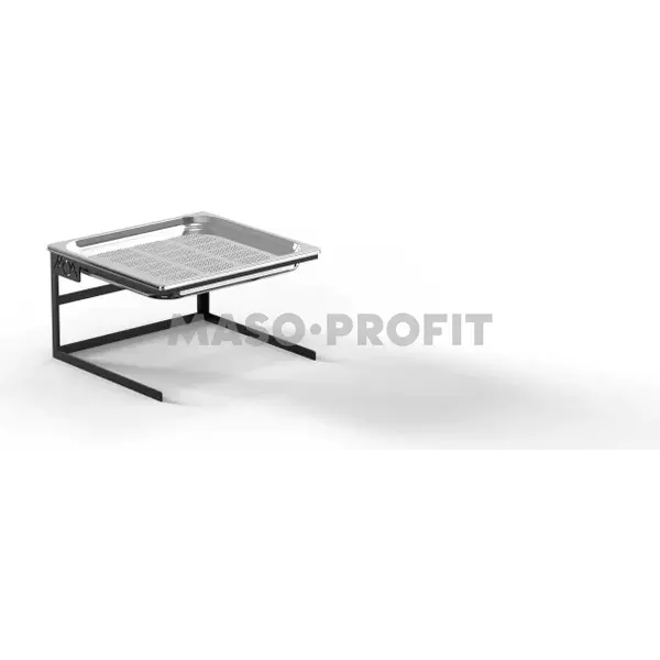 Stojan bufetový MOA Linea Minimal černý 2/3 H200