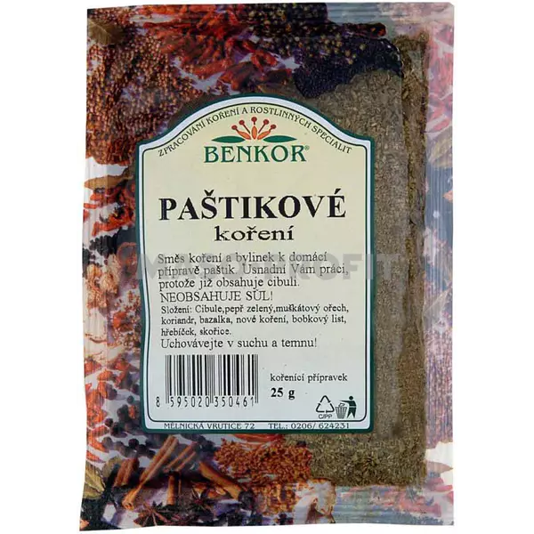 BENKOR Paštikové koření 25g