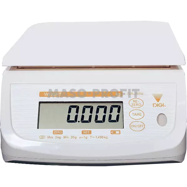 Váha DIGI DS 502 S 6kg + plošinka, adaptér