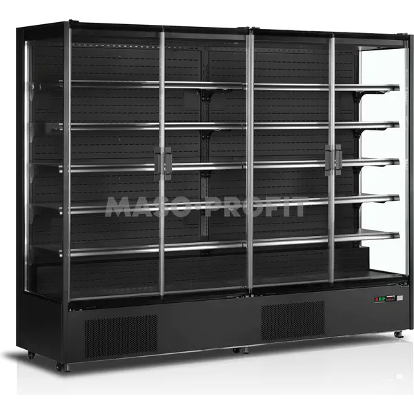 Tefcold Vitrína chladící přístěnná, kř. dveře PC2500B