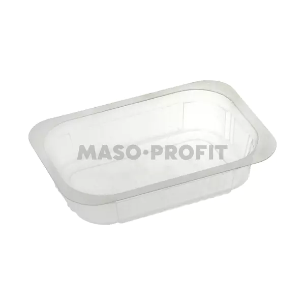 Zatavovací miska 250ml 137x95x30 1-dílna transparentní 1500ks/karton