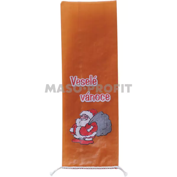 Santa s pytlem saček 80 x 250 mm, hmotnost po naplnění 0,4 kg