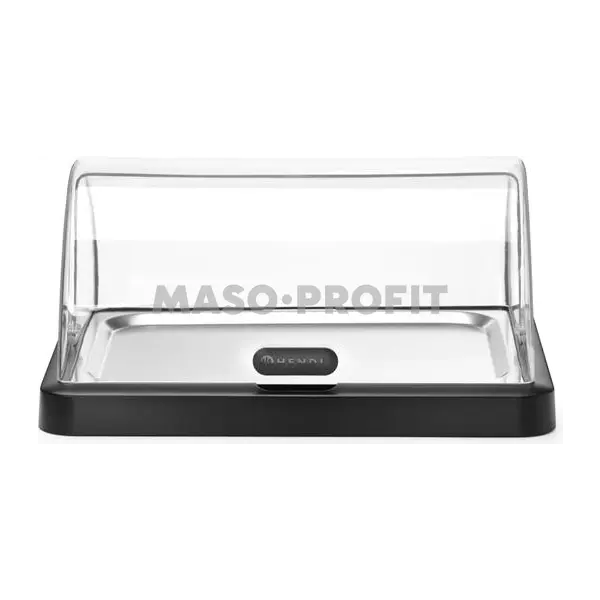 HENDI Pult chladicí s víkem Duo UNIQ, HENDI, designed by Robert Bronwasser, Černá, 460x355x220mm