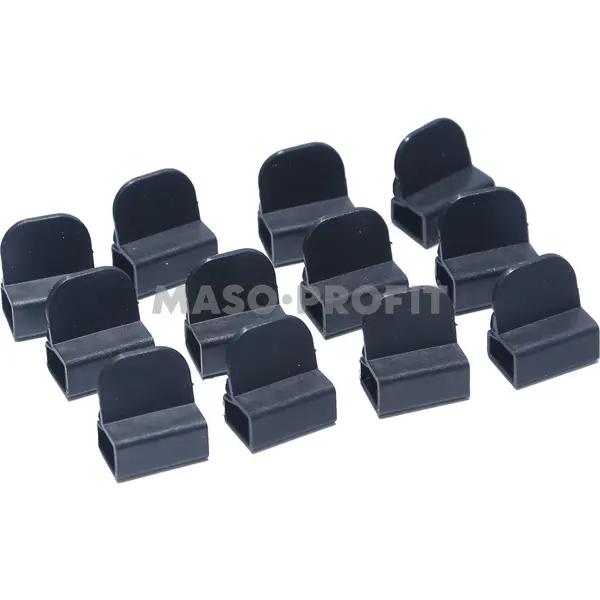 Držák cenovky - Klip černý 12 ks