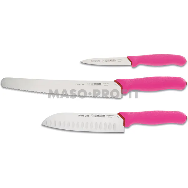 Giesser Sada nožů PrimeLine G 9853 FUNKY PINK