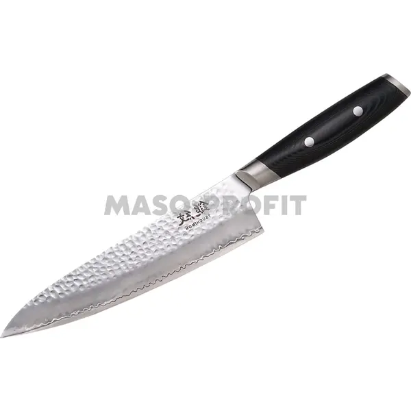 Yaxell Japan Nůž Chef Tsuchimon dranžírovací 200mm