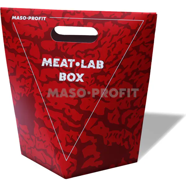 MASO-PROFIT Taška dárková papírová MEAT-LAB BOX